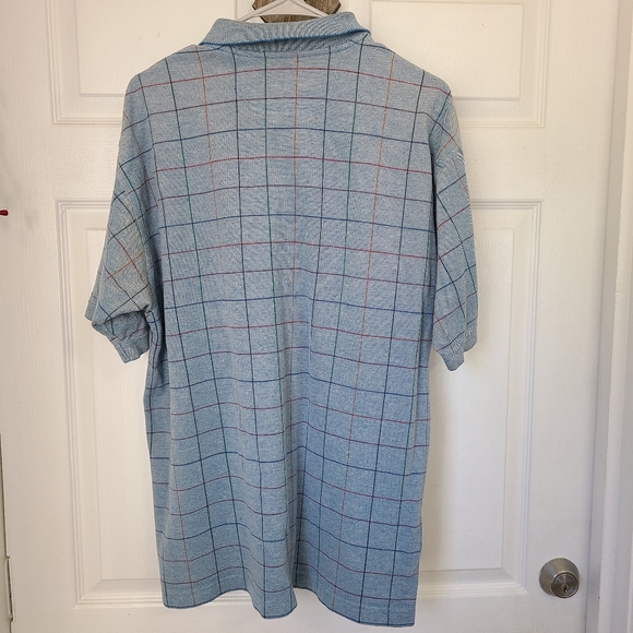 (173) Gant Men's Classic Short Sleeve Three Button Polo Shirt,Size: XXX, Blue - Picture 9 of 10